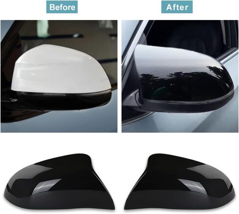 استبدال jdmon للباب الخلفي غطاء مرآة غطاء BMW X3 F25 X4 F26 X5 F15 X6 F16 2014 2015 2015 2017 2018 CAPE SIDE CAP in Saudi Arabia