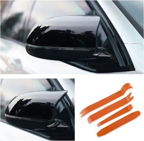 استبدال jdmon للباب الخلفي غطاء مرآة غطاء BMW X3 F25 X4 F26 X5 F15 X6 F16 2014 2015 2015 2017 2018 CAPE SIDE CAP in Saudi Arabia