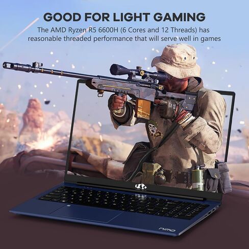 15.6" IPS FHD-Laptop, 16GB RAM 1TB SSD Intel 12 Gen 4 Core N100 (Beat to i3 1115G4 Up to 3.4GHz) Computer, Laptops with Backlit Keyboard Fingerprint laptops for Student and Home WiFi 6 BT 5.2 in Saudi Arabia