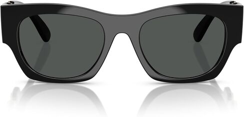 Versace Man Sunglasses Black Frame, Dark Grey Lenses, 52MM in Saudi Arabia