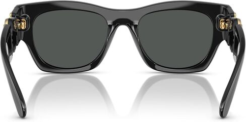 Versace Man Sunglasses Black Frame, Dark Grey Lenses, 52MM in Saudi Arabia