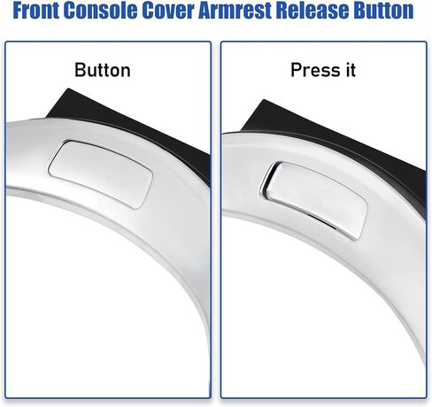 Front Console Cover Armrest Release Button Compatible with 2015-2020 Mercedes-Benz C300 C350E C400 W253 GLC200 Replaces#A2056803407 2056803711 in Saudi Arabia