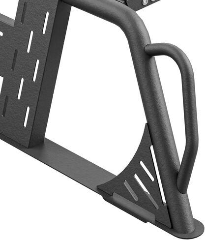 for Tacoma Ladder Bed Rack 16.7" High Overland Truck Full-Size Cargo Racks with 2 Led Lights Compatible for 2016-2025 Toyota Tacoma with Bed Rails, Heavy Duty 1000 LBS Truck Rear Cross Bars in Kuwait