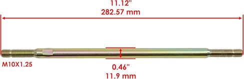 Caltric Tie Rod Set Compatible with Honda Fourtrax 250 Trx250 Trx-250 1985 1986 in Saudi Arabia
