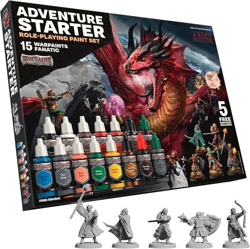 The Army Painter, GameMaster: Wilderness Adventures Role-playing Paint Set in Kuwait