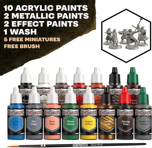 The Army Painter, GameMaster: Wilderness Adventures Role-playing Paint Set in Kuwait