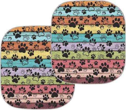 Hibiscus Flower Windshield Sun Shown for Car 2 قطعة شاملة أرجوانية لسيارة شاحنة سيارة الدفع الرباعي شاحنات الشاحنة الأشعة فوق البنفسجية أشعة الشمس واقي من السهل إعداد سيارتك بارد in Kuwait