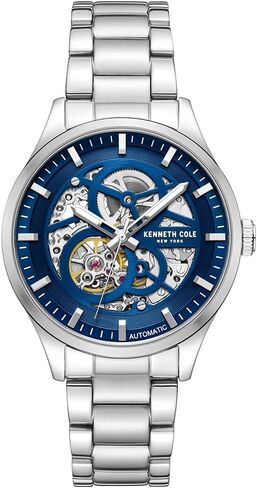 Watch Kenneth Cole New York Men's Watch- الفولاذ المقاوم للصدأ ، والتوليد الذاتي التلقائي ، ومقاوم للماء ، وطبقة واحدة ، والتصميم الأنيق تصميم تمثيلي للرجال in Saudi Arabia