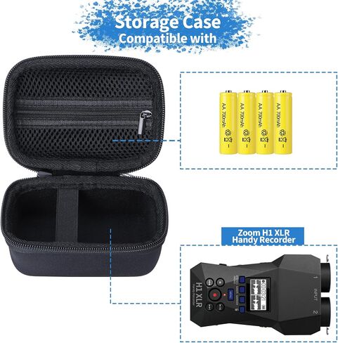 Storage Case Compatible with Zoom Q2n-4K Handy Video Recorder in Kuwait