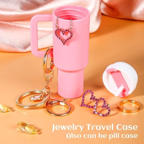 6pack mini tumbler keykain for Stanley Cup Cute Chain chain chapstick charms for women women backpack bag in Kuwait
