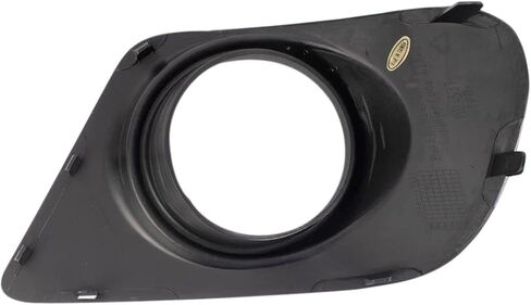 Front Left Fog Light Bezel Black Drivers Side Compatible with 2012-2018 Dodge Journey CH1038148 in Saudi Arabia