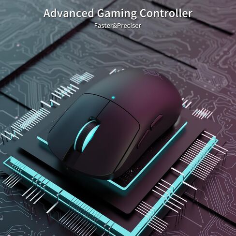 هجوم القرش × ماجيك-ريدنر G6 اللاسلكي ألعاب الماوس Tri-Modes Connection 2.4G/BT/USB-C 24000 DPI 1000Hz معدل استقصاء مع قبضة مضادة للانزلاق ، 750mAh ألعاب البطارية للبطارية لجهاز الكمبيوتر المحمول/الكمبيوتر المحمول الأبيض in Kuwait