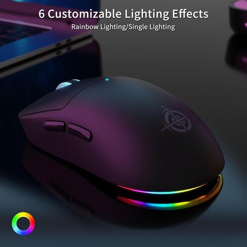 هجوم القرش × ماجيك-ريدنر G6 اللاسلكي ألعاب الماوس Tri-Modes Connection 2.4G/BT/USB-C 24000 DPI 1000Hz معدل استقصاء مع قبضة مضادة للانزلاق ، 750mAh ألعاب البطارية للبطارية لجهاز الكمبيوتر المحمول/الكمبيوتر المحمول الأبيض in Kuwait