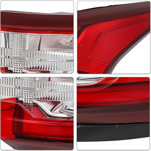 مناسب لعام 2018-2021 Chevy Traverse Tail Taild Assembly Placembling LED الخارجي الخلفي الخلفي OE مصباح ذيل الفرامل المباشر RH (جانب الراكب الأيمن) in Kuwait
