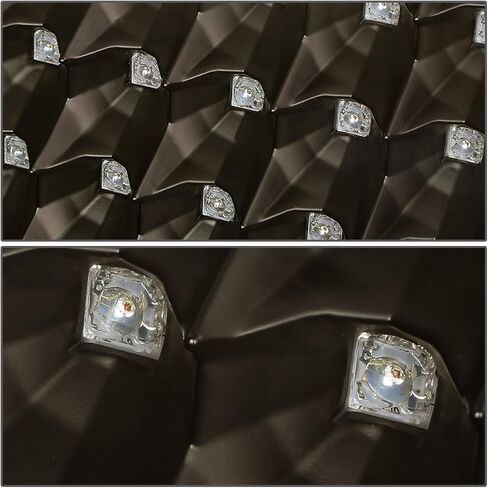 تلقائي أسرة مصابيح LED LED مصابيح الذيل متوافقة مع 2007-2009 دودج رام 1500 2500 3500 ، مصباح الفرامل العكسي ، سائق وجانب الركاب ، عدسة واضحة للكروم in Saudi Arabia
