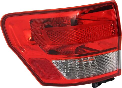 Garage-Pro Tail Light متوافق مع Jeep Grand Cherokee 2011-2013 يتصاعد على هالوجين الجسم مع جانب سائق المصباح ، CH2804100 الخارجي in Saudi Arabia