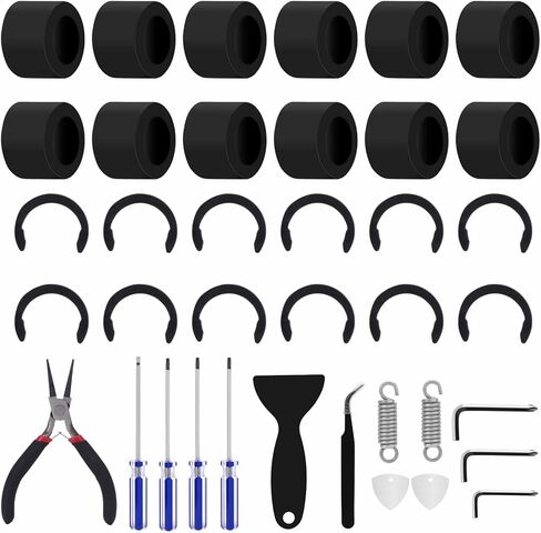 20pcs Retaining Springs for Cricut Maker, Rubber Roller Resolution and Replacement Rubber Roller for Cricut Maker, Prevent Rubber from Moving Retaining Clamp Ring in Kuwait