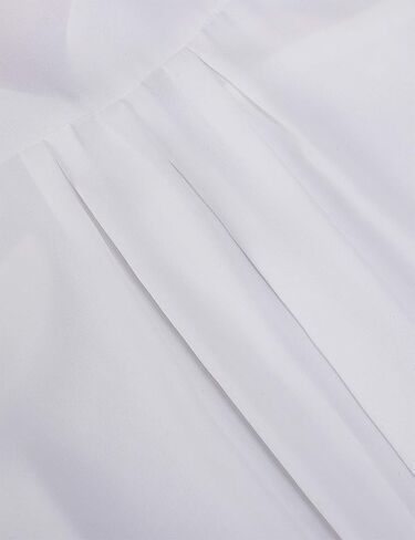 Womens Notch V Neck Sleeveless Chiffon Blouse Shirts in Kuwait