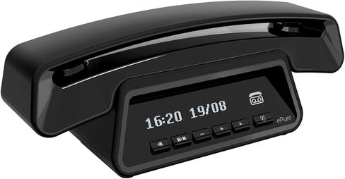 Alcatel Epure - Design DECT 6.0 Cordless Phone for Home with Answering Machine, Handsfree and Unwanted Call Blocking, White in Saudi Arabia