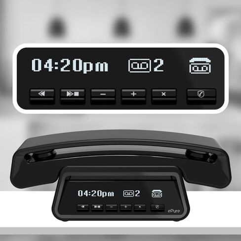 Alcatel Epure - Design DECT 6.0 Cordless Phone for Home with Answering Machine, Handsfree and Unwanted Call Blocking, White in Saudi Arabia
