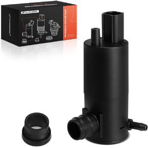 A-Premium Windshield Washer Pump Compatible with Ford F-150, F-250 Super Duty, F-650, F-750, Fusion & Jeep Grand Cherokee & Dodge Ram & Lincoln & Chrysler & Mercury & Plymouth & SRT in Kuwait