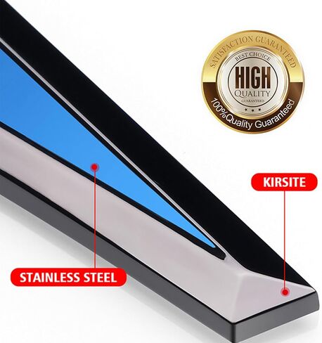 2Pcs 3D Car Side Doors Wing Emblem Badge Stickers,Self-Adhesive Zinc Alloy Auto Sport Badges Emblems Exterior Accessories for All Cars Trucks SUV Motorcycles Autobike(Size:red,Color:Silver) in Saudi Arabia
