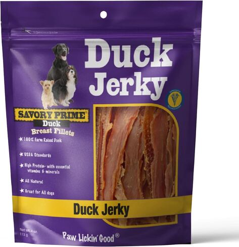 Savory Prime Natural Duck Jerky 48 oz. in Saudi Arabia