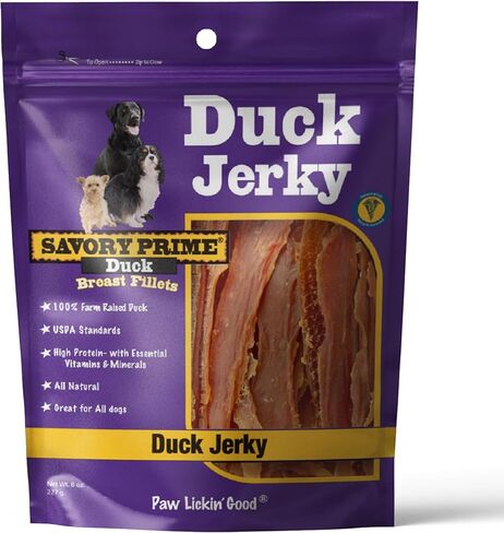 Savory Prime Natural Duck Jerky 48 oz. in Saudi Arabia