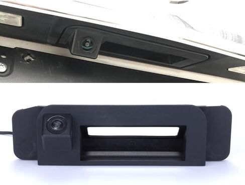 HD View View Camera مقبض مقبض السيارة مقبض Carrate Backup Camera مع Mercedes Benz W205/CLA C200L C180L C260L KLASSE C180 C200 C220 C250 C280 C300 C300D (02549 = 195 * 54MM) in Kuwait