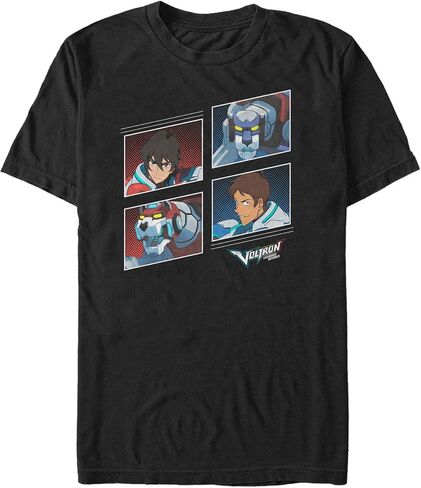 Voltron: Defender Legendary Red Blue Young Men Shirt Shirt Shirt in Saudi Arabia