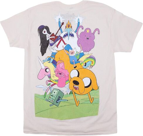 Ripple Junction Cartoon Men Graphic T-Shirt مرخص رسميًا رسميًا in Saudi Arabia