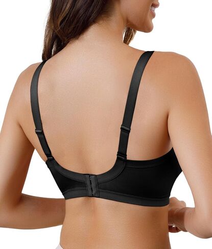 SHAPERX Women's Wireless Seamless Bra No Dig Comfort Lightly Lined Full Coverage Bralette for Daily Wear in Kuwait