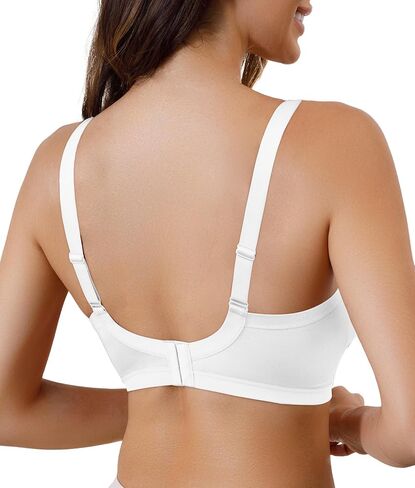 SHAPERX Women's Wireless Seamless Bra No Dig Comfort Lightly Lined Full Coverage Bralette for Daily Wear in Kuwait