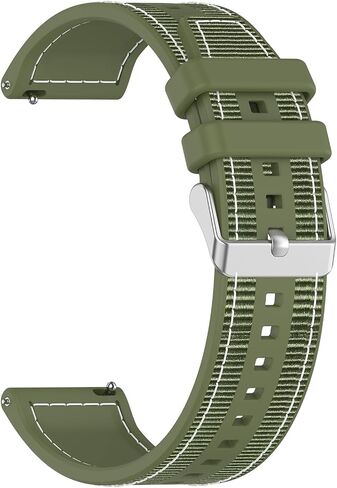 Nylon Silicone Watch Band Strap Compatible with Bushnell iON Elite Edge Golf Smartwatch in Saudi Arabia