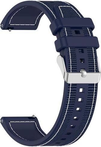 Nylon Silicone Watch Band Strap Compatible with Bushnell iON Elite Edge Golf Smartwatch in Saudi Arabia