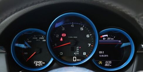 IJdmtoy 3pC Matte Silver Finish Gauge Swrerounding Ring Decoration Kit متوافق مع 2014-2022 Porsche Macan in Saudi Arabia