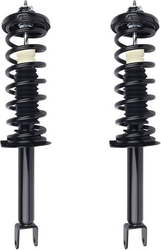 Autoround Rear Complete Shock Absorber Compatible with Honda Accord 2008 2009 2010 2011 2012 172563 Pair Struts with Coil Spring Assembly in Saudi Arabia