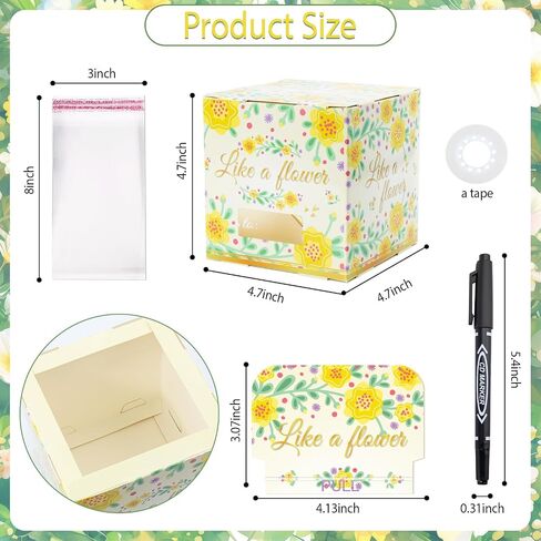 BlissfulBlend Game Player Gift Box with Pull Out Surprise Money Box with Happy Birthday Card and 40Pcs Transparent Bags, DIY Stickers for Any Age, A Fun Way to Give Cash to Boys Girls Kids with Assembly Instructions in Kuwait