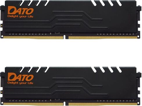 Dato 16GB DDR4 RAM 8GBX2 3200MHz DIMM مع ENTERKINK PC4-25600 3200 CL16 1.35V 288-PIN NONCC UDIMM MEMORY MEMOLE in Kuwait
