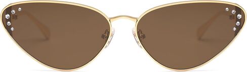 Sojos Retro Cateye Sunglasses Womens العصرية الضيقة UV400 حماية نظارات شمس SJ1241 in Kuwait
