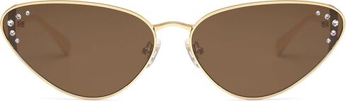 Sojos Retro Cateye Sunglasses Womens العصرية الضيقة UV400 حماية نظارات شمس SJ1241 in Kuwait