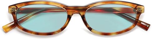 Retro Small Rectangle Sunglasses for Women Men Vintage 90s Narrow Skinny Style Glasses AP3732 in Saudi Arabia