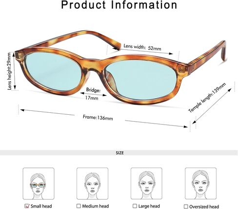 Retro Small Rectangle Sunglasses for Women Men Vintage 90s Narrow Skinny Style Glasses AP3732 in Saudi Arabia