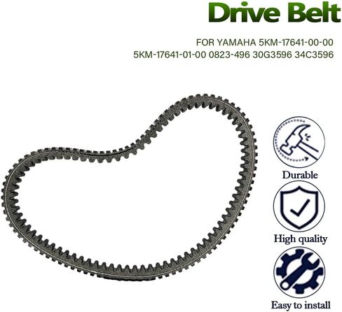 Arctic Cat Drive Belt - 2013-2019 Wildcat 1000 0823-496 by MOPASEN in Saudi Arabia