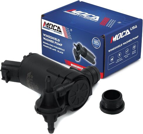MOCA Windshield Washer Pump 377158 Fits for Honda 2007-2011 CR-V ، 2009-2013 FIT ، لـ Mitsubishi 2012-2021 Outlander ، 2018-2021 Outlander Phev ، 2012-2021 Outlander Sport in Saudi Arabia