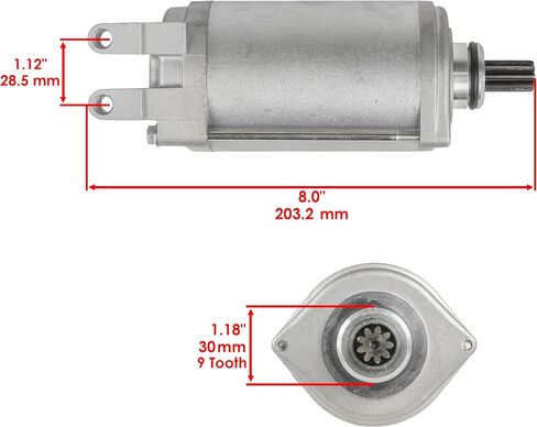 Caltric Starter Compatible with Bombardier Ds650 Ds650X 653Cc 2000-2007 in Saudi Arabia