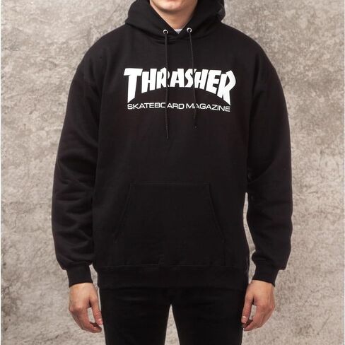 Thrasher Skate Mag Hoodie - Black in Saudi Arabia