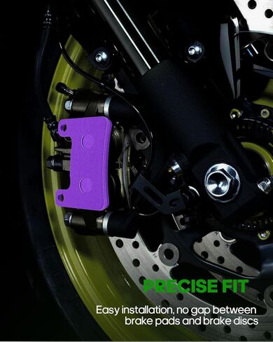 منصات فرامل الألياف الكربونية Scitoo مناسبة لـ Suzuki GSXR1000 ، GSXR600 ، GSXR750 ، Hayabusa GSX1300R ، Hayabusa GSX1300RA ABS - منصات فرامل الدراجات النارية في جميع الأحوال الجوية - 3 زوجات (6 وادي) in Saudi Arabia