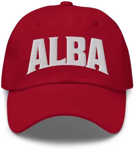 Alba Baseball Cap Alba Dad Hat Texas TX Hat Embroidered Souvenir in Saudi Arabia
