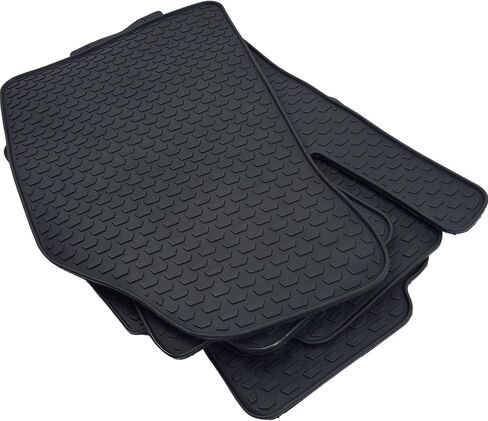 Fits 2014-2023 Chevrolet Trax / 2013-2023 Buick Encore Floor Mats Front & 2nd Row Seat Liner Set All Weather Full Set Liners (Black) in Kuwait